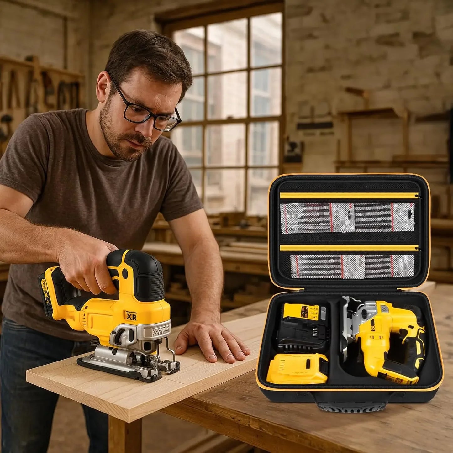 DEWALT 18V 20V XR Jig Saw DCS334B case- for DeWalt Jigsaw DCS334