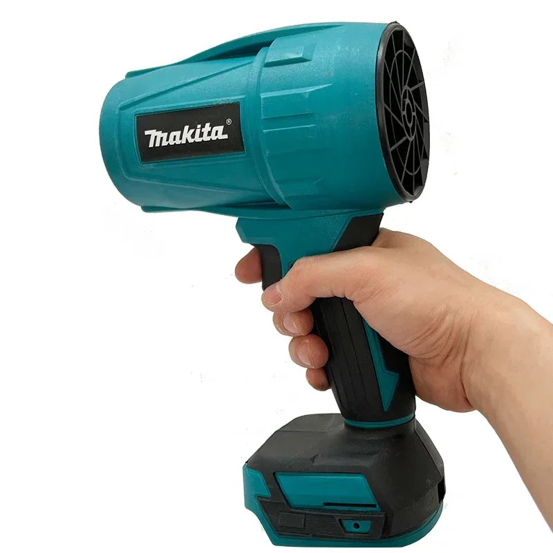Makita 18V 30000RPM Brushless High Power Turbo Fan Blowers Electric Handheld Jet Fan Snow Leaf Dust Blowing Tool for 18V Battery