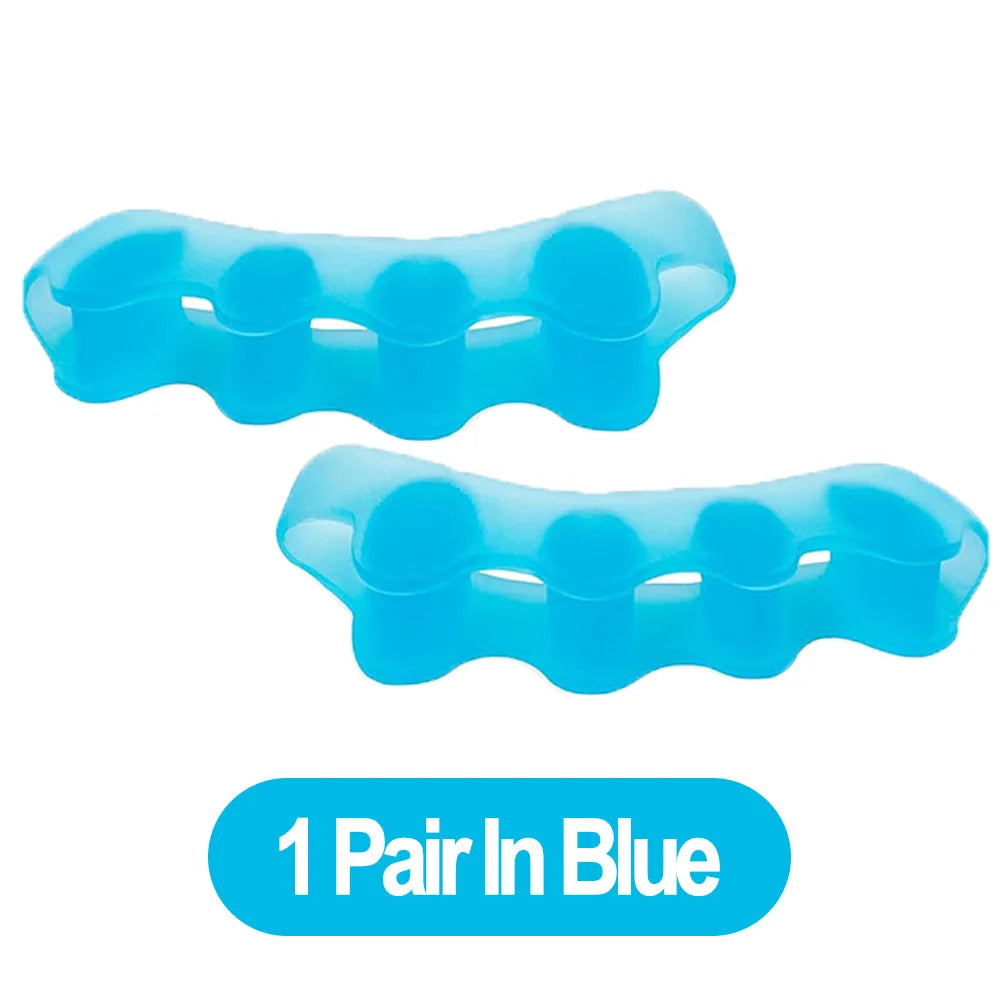 Silicone Toe Separator, Bunion Corrector Toe Spacers to Correct Bunions Toe Straightener Toe Stretcher Gel Toe Separators