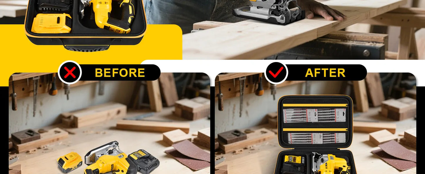 DEWALT 18V 20V XR Jig Saw DCS334B case- for DeWalt Jigsaw DCS334