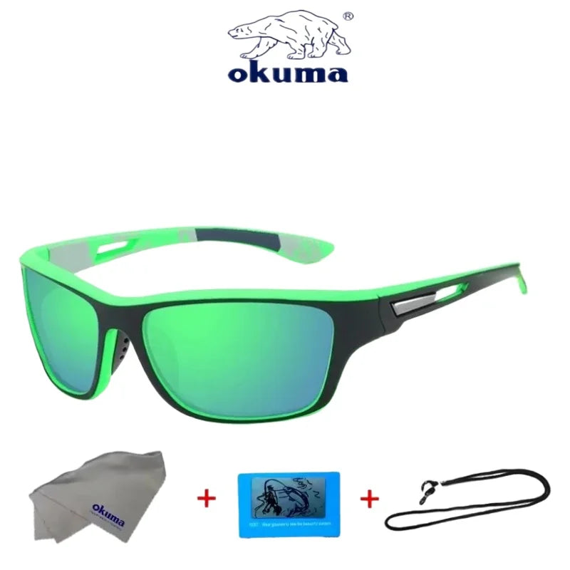 Okuma JV Fashion Polarized Glasses UV400, Comfortable to Wear, Clear Field of View, Suitable for Multiple Outdoor Activities