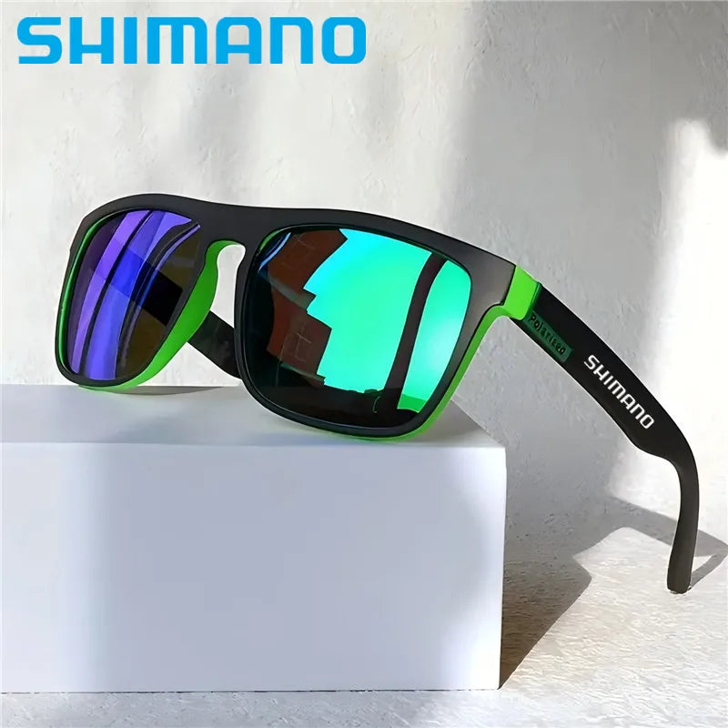 SHIMANO JV Polarized UV400 Protective Sunglasses for Men and Women Outdoor Sports Hunting Fishing Cycling Driving Fashion
