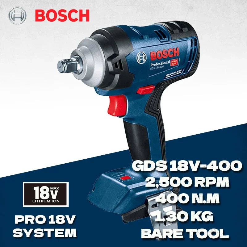 BOSCH GDS 18V-400 Impact Wrench- Bare Tool