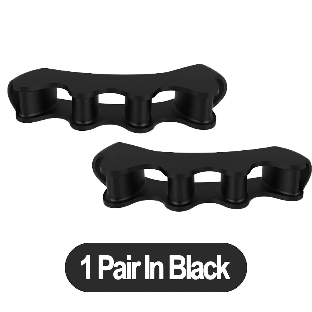 Silicone Toe Separator, Bunion Corrector Toe Spacers to Correct Bunions Toe Straightener Toe Stretcher Gel Toe Separators