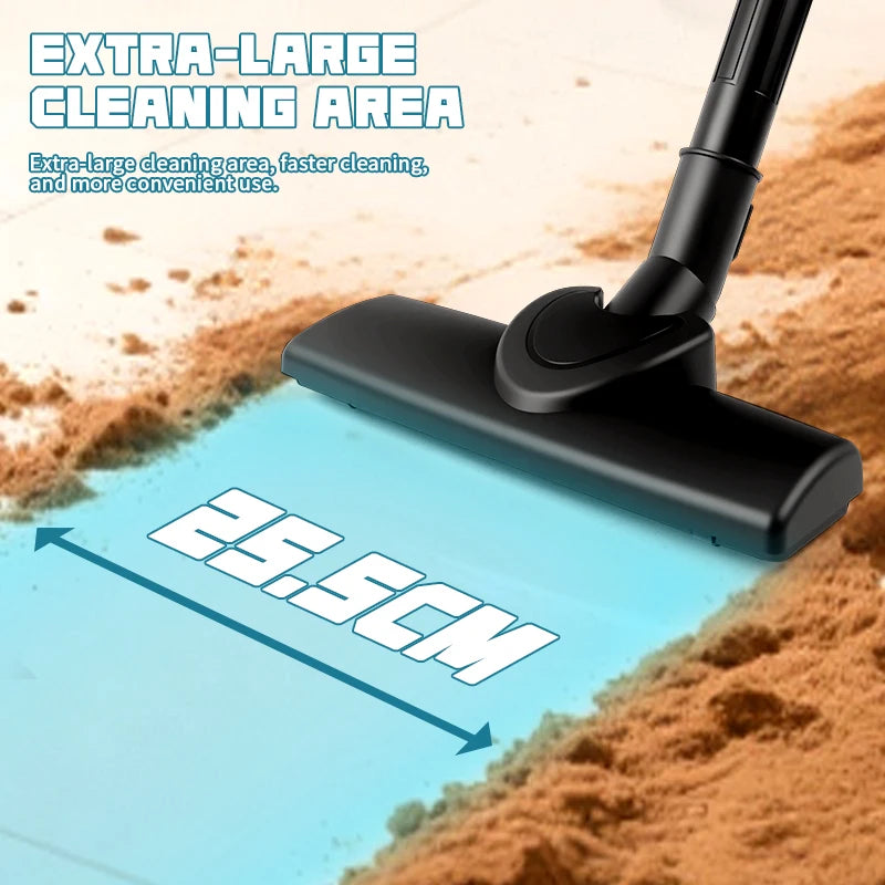 Makita Compatible 16000pa Cordless Electric Vacuum Cleaner Handheld Rechargeable Dry/Wet Dust Carpet Collector Machine for Makita 18v Battery Pin