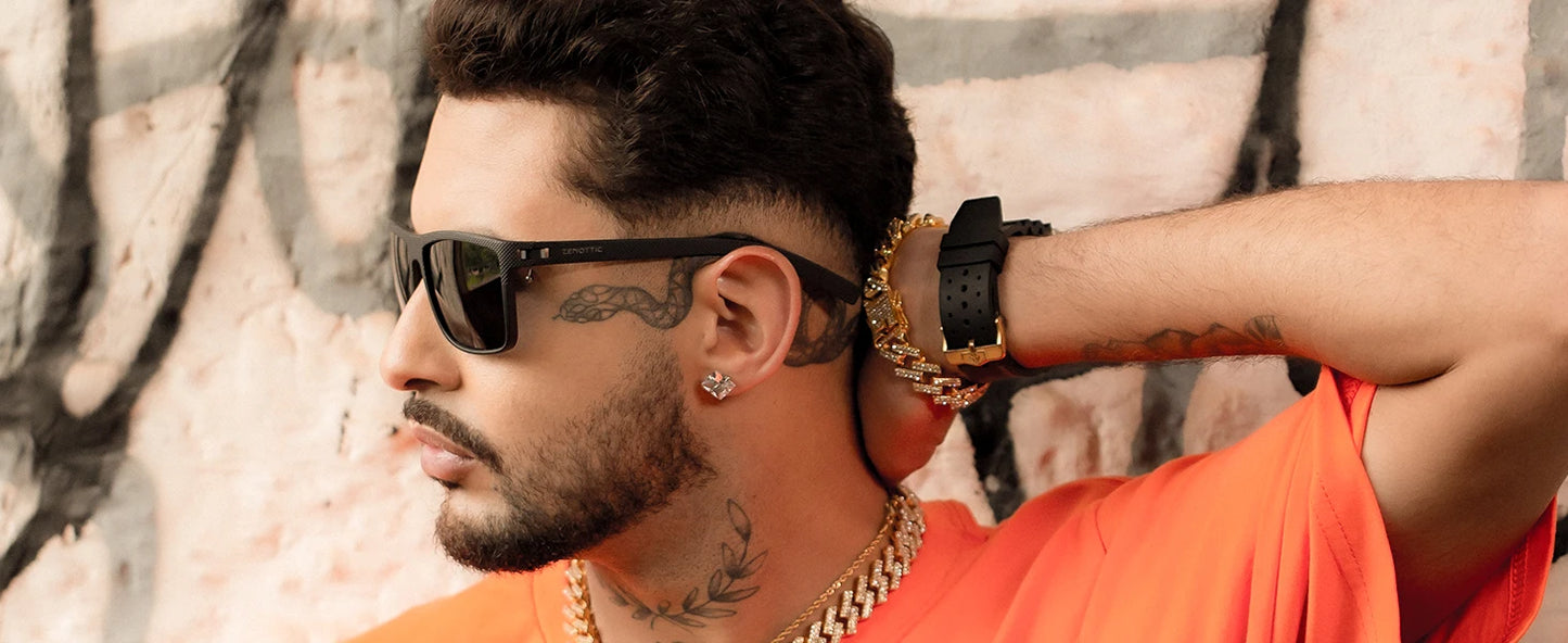 ZENOTTIC JV Retro Square Polarized Sunglasses Fashion Shade Women Men Ultra light TR90 Frame UV400 Protection Classics Sun Glasses