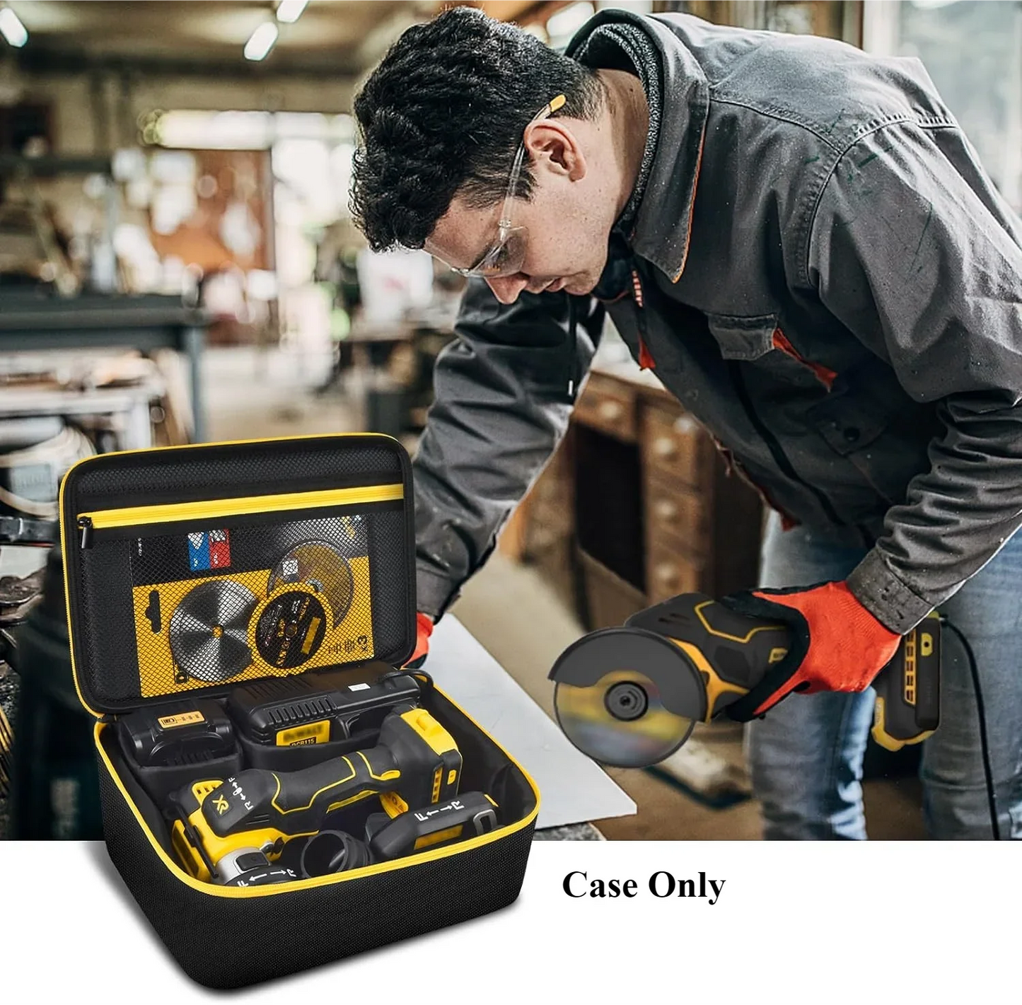 DEWALT case for 18V 20V MAX Cut Off Tool 3 in 1 Brushless (DCS438B)