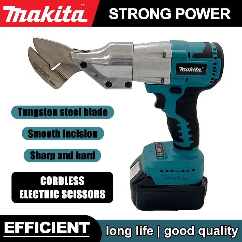 Makita 18V Cordless Iron Shears – Sheet Metal, Meet Your Match