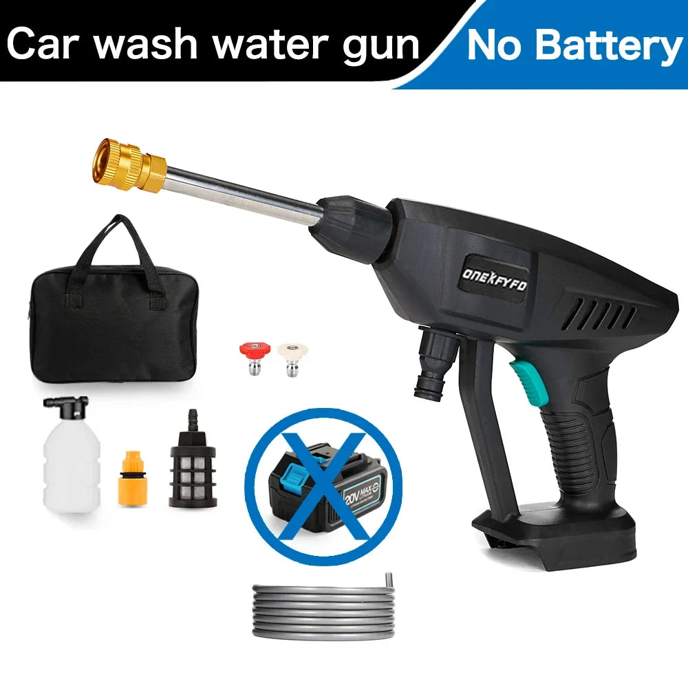 Makita Compatible 18V JV High Pressure Mini Washing Rechargeable Spray Water Gun Car Battery Washing Machine for Makita 18v Battery