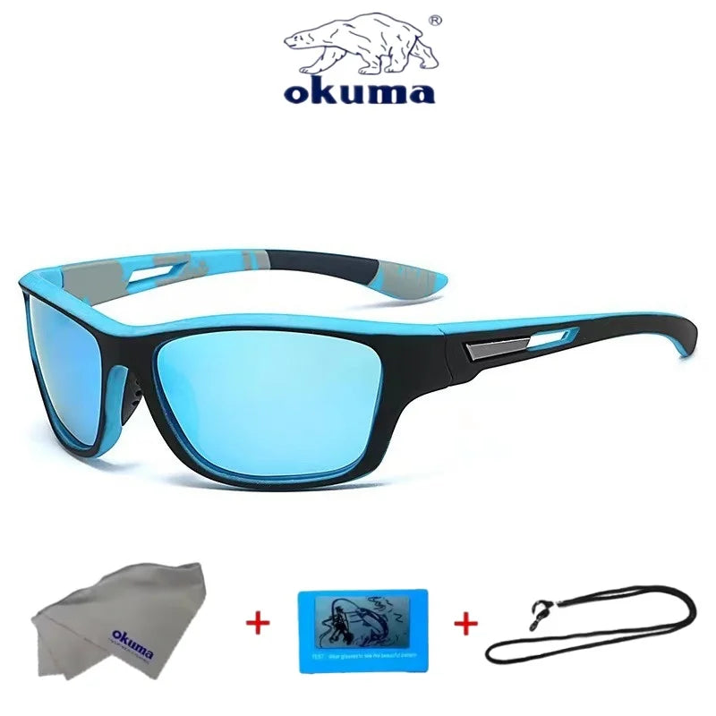 Okuma JV Fashion Polarized Glasses UV400, Comfortable to Wear, Clear Field of View, Suitable for Multiple Outdoor Activities