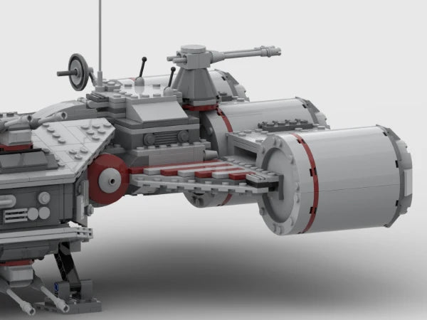 Star Wars JV 1755PCS star battle Movie Series MOC UCS C70 Frigate Model DIY creative ideas Child Toy Assembly Puzzle Birthday Gift MOC-7964