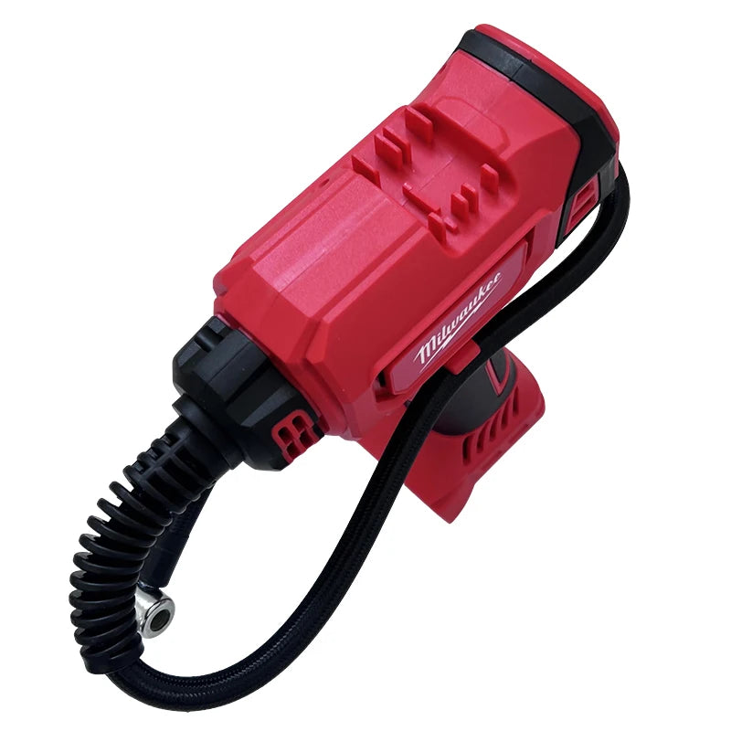 Milwaukee 18V Battery Electric Air Pump Cordless Car Tire Automatic Inflator Handheld Air Compressor Power Tools