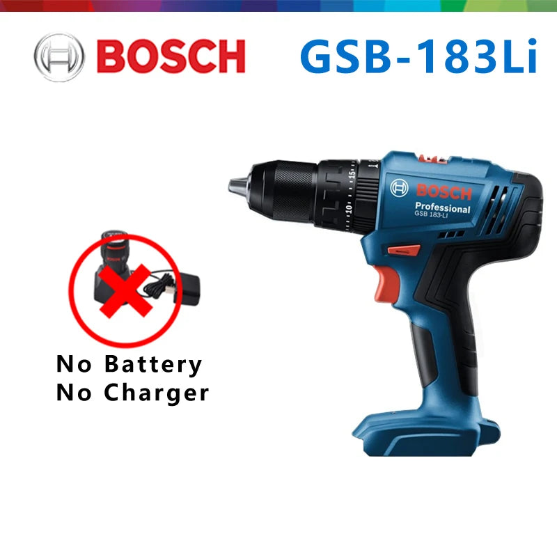 BOSCH GSB 18V-183 Li Professional Cordless Drill- Tool only