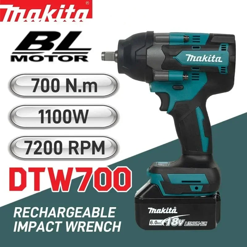 Makita DTW700 18V Brushless 1/2" Impact Wrench