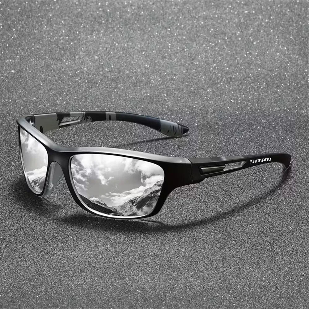 Shimano Unisex Polarized Sunglasses UV400 Outdoor Sports Protective Fashion Sunglasses for Hunting Fishing Driving And Cycling
