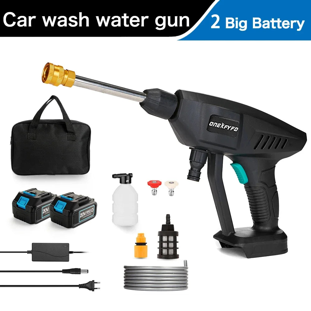 Makita Compatible 18V JV High Pressure Mini Washing Rechargeable Spray Water Gun Car Battery Washing Machine for Makita 18v Battery