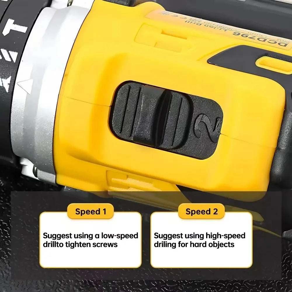 DeWalt Dcd796 18v - 20v Brushless Lithium Drill 13mm - with battery options FLASH SALE