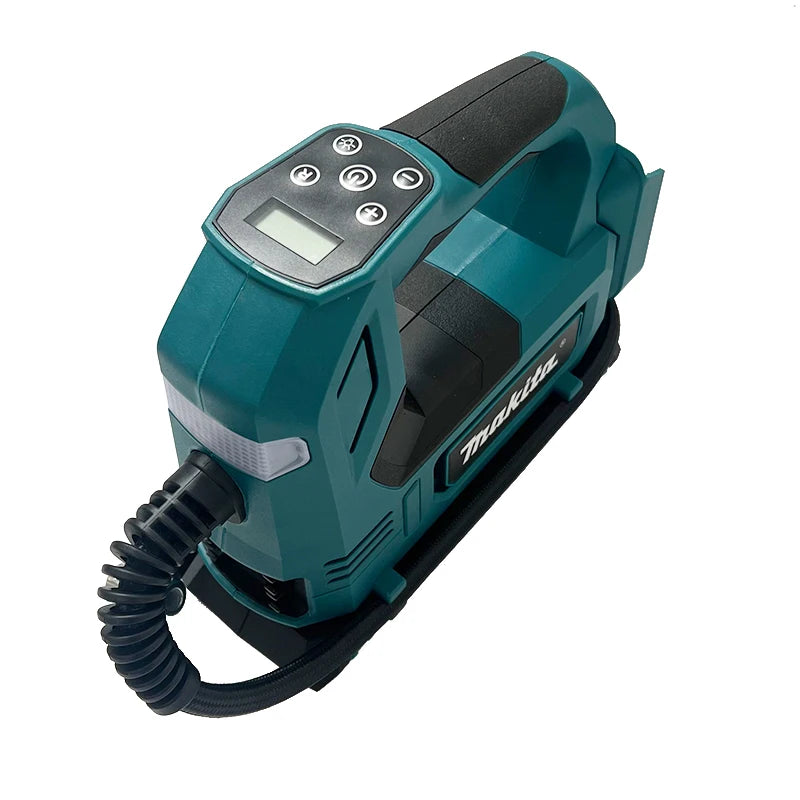 Makita 18V Portable Cordless Tire Inflator 18V Battery Electric Air Pump Handheld Air Compressor For Car Bicycle Tires Ball