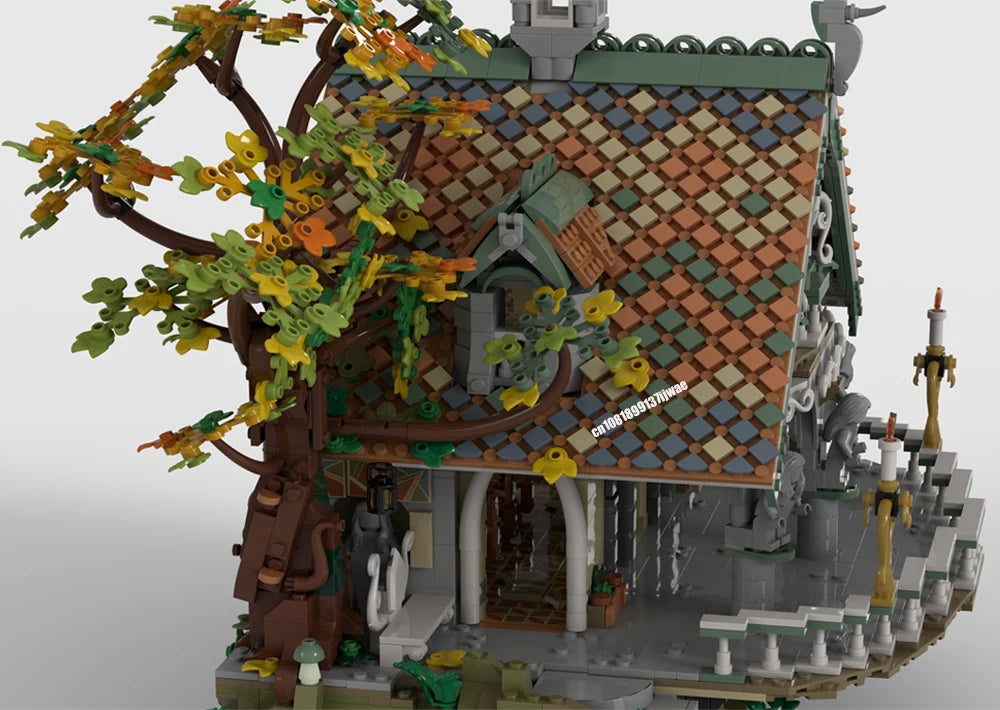 Lord of the Rings JV NEW 3660PCS The Rings Movie The Last Homely House model DIY creative ideas child Toy Assembly Puzzle Birthday Gift MOC-10315