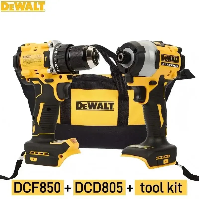 DeWalt 18V 20V Max DCD805 Drill and DCF850 Impact Driver with bag - Combo Kit