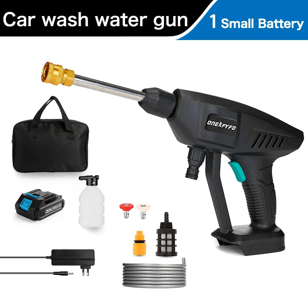 Makita Compatible 18V JV High Pressure Mini Washing Rechargeable Spray Water Gun Car Battery Washing Machine for Makita 18v Battery