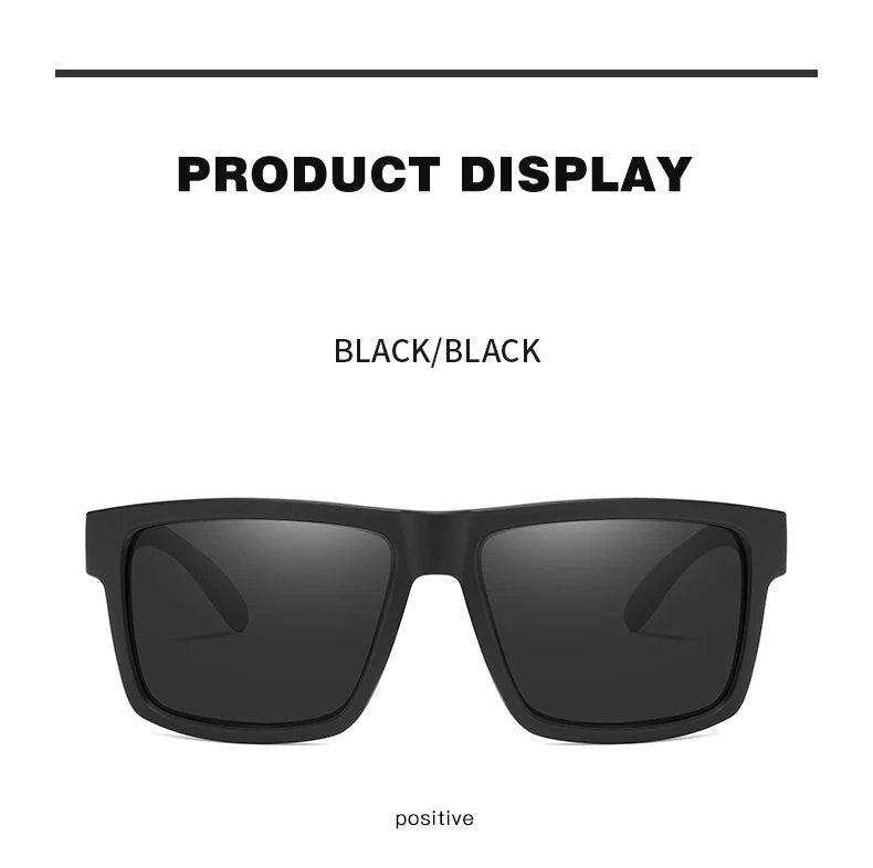 Heat Wave JV NEW High quality luxury Heat Wave brand Polarized sunglasses square Conjoined lens Women men sun glasses UV400