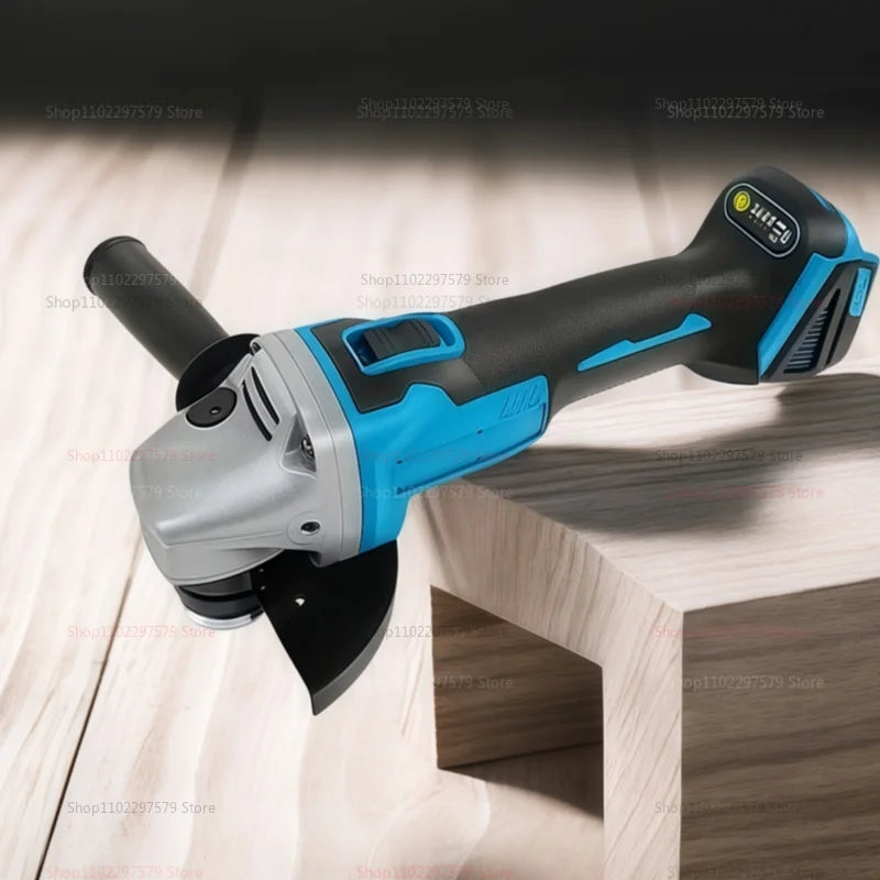 Makita Compatible 125mm Brushless Angle Grinder Cordless Li-ion Battery Powered for Cutting Polishing Grinding Compatible with Makita 18V tools