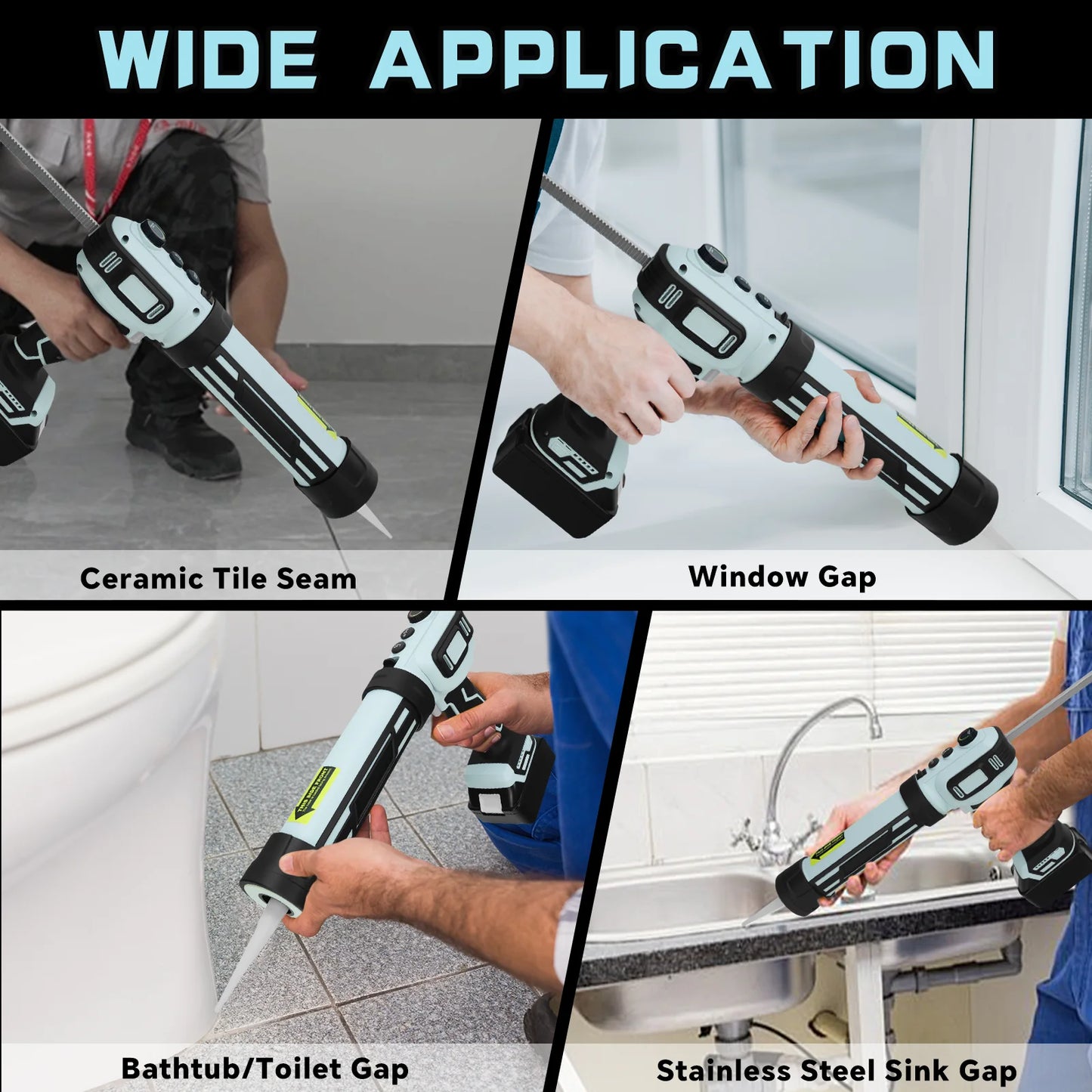 Makita Compatible 18V Brushless Electric Caulking Gun- full casing