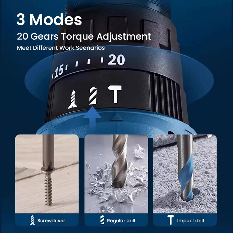 Bosch GSB 18V-183 Li Professional Cordless Combi with 2.0Ah battery