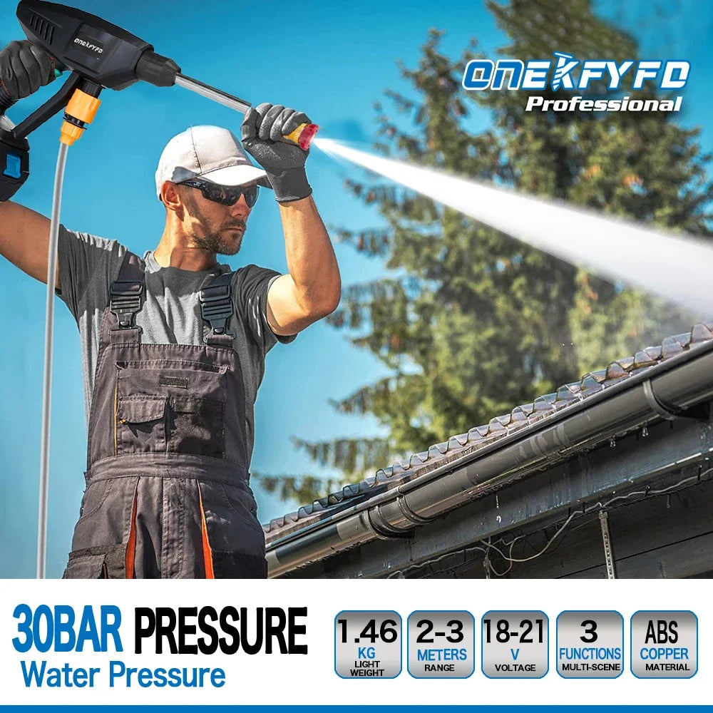 Makita Compatible 18V JV High Pressure Mini Washing Rechargeable Spray Water Gun Car Battery Washing Machine for Makita 18v Battery