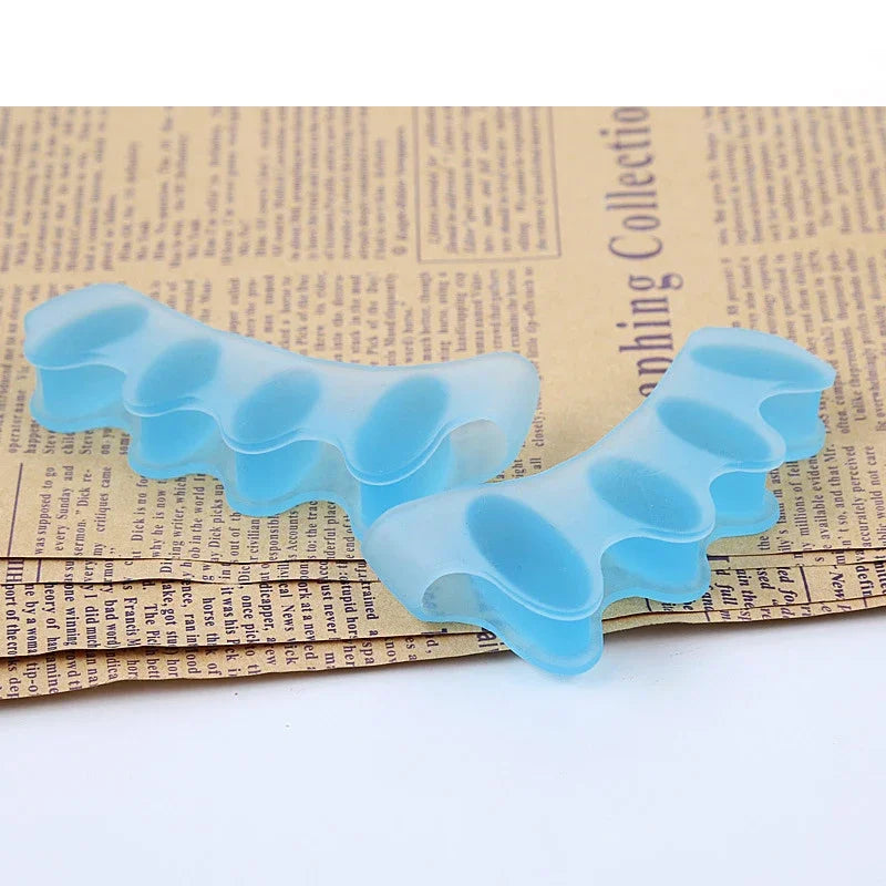 Silicone Toe Separator, Bunion Corrector Toe Spacers to Correct Bunions Toe Straightener Toe Stretcher Gel Toe Separators