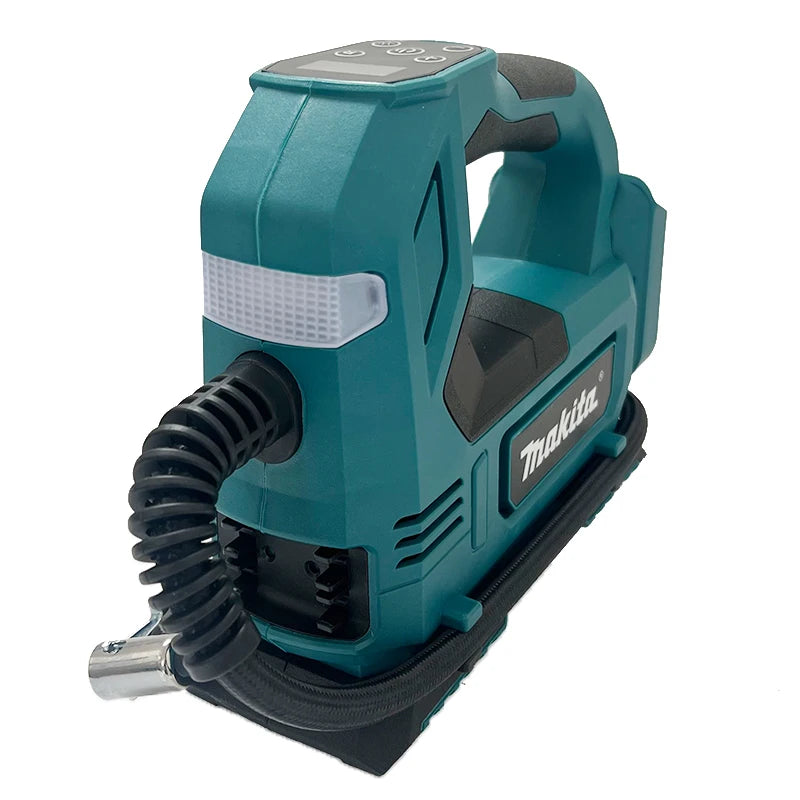 Makita 18V Portable Cordless Tire Inflator 18V Battery Electric Air Pump Handheld Air Compressor For Car Bicycle Tires Ball