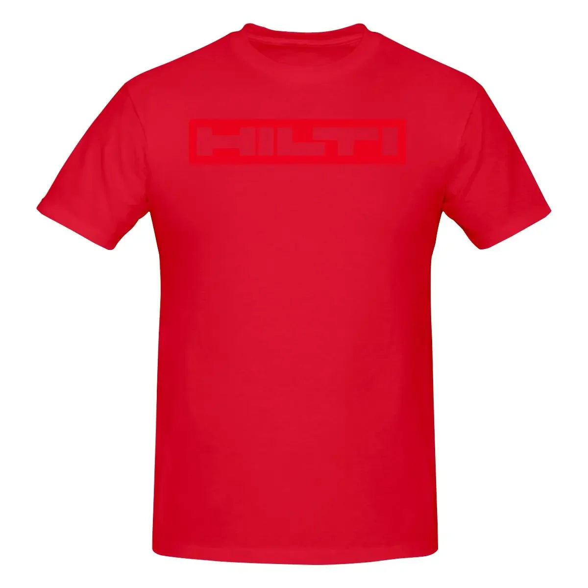 Hilti Machine Logo Men's T-shirt Printed Tops Are Loose and Slim Fit Women's T-shirts