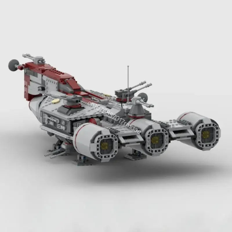 Star Wars JV 1755PCS star battle Movie Series MOC UCS C70 Frigate Model DIY creative ideas Child Toy Assembly Puzzle Birthday Gift MOC-7964