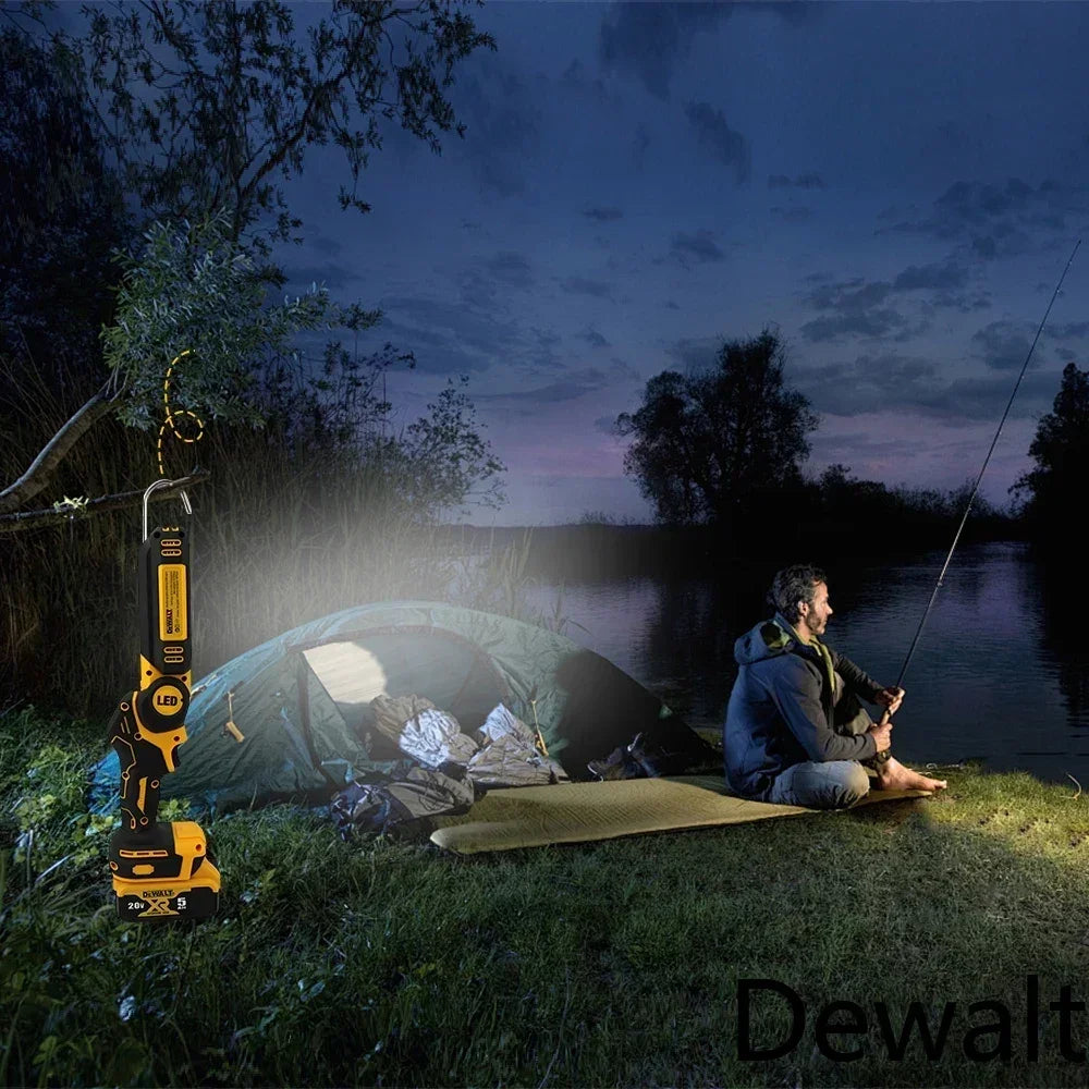 Dewalt 18V - 20V 90 Degree Folding LED Work Light