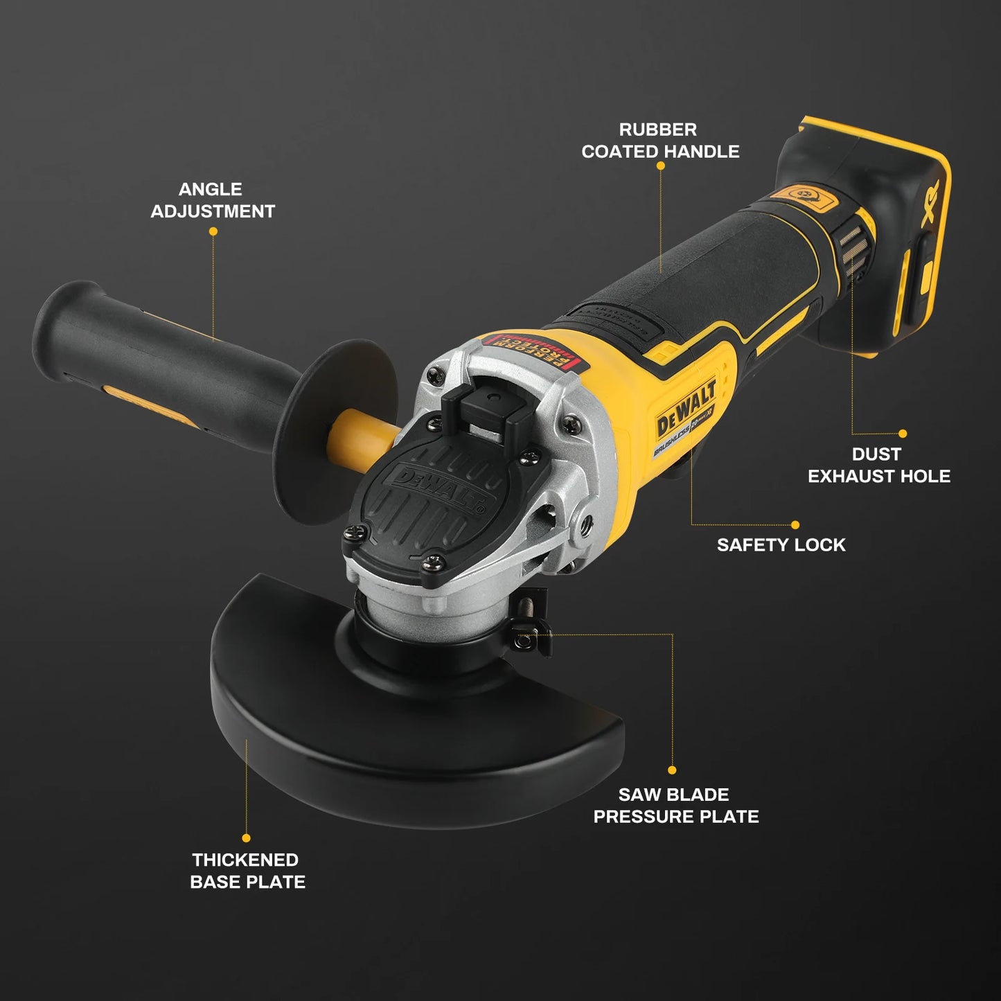 DeWalt DCG406 18V - 20V Brushless 125mm Angle Grinder- FLASH SALE
