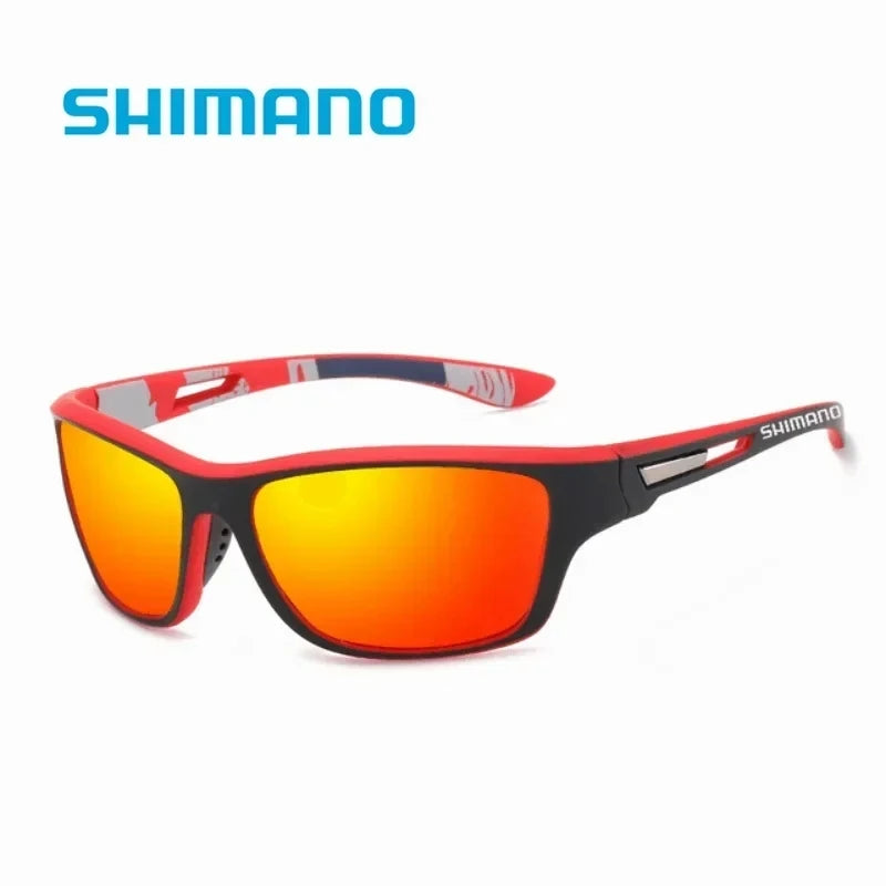 Shimano Unisex Polarized Sunglasses UV400 Outdoor Sports Protective Fashion Sunglasses for Hunting Fishing Driving And Cycling
