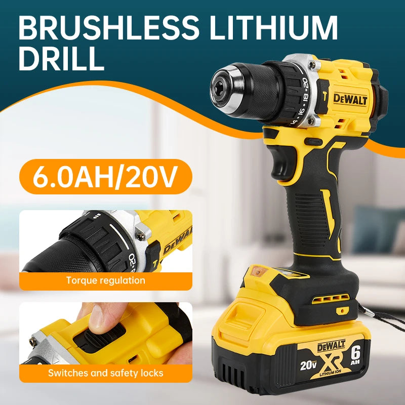Dewalt DCD805 20V Brushless Cordless 1/2 in. Hammer Drill/Driver (Tool Only)