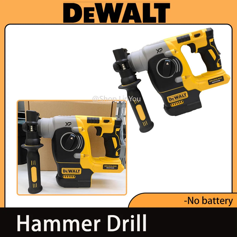 DeWalt DCH273 18V - 20V max XR Brushless 24mm SDS-Plus Hammer Drill - Bare Unit