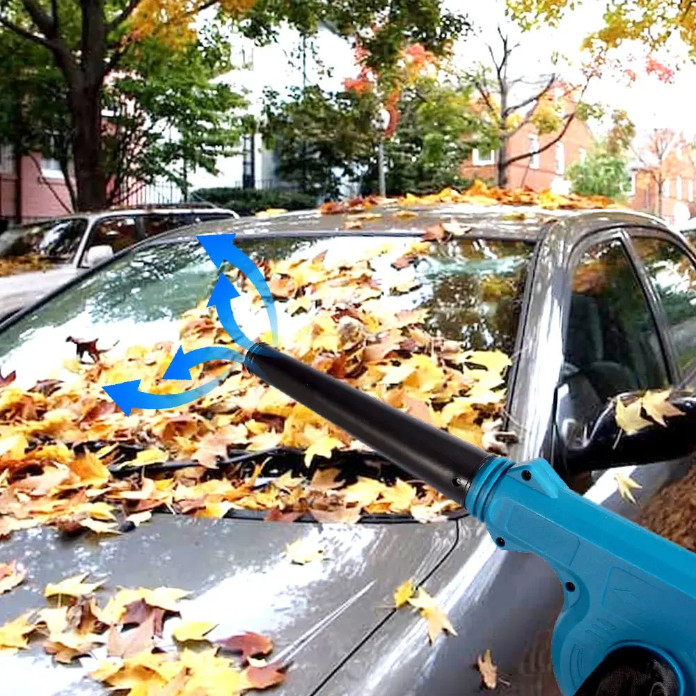 Makita Compatible 18V Cordless Electric Air Blower 2 In 1 Air Blower & Suction Handheld Leaf Computer Dust Collector Cleaner For Makita 18V Battery