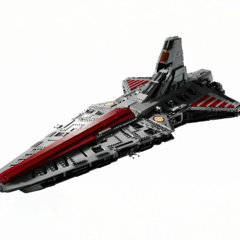 Star Wars JV 5374pcs MINISO Hot Toy Stars Battle Biggest Venator Class Republic Attack Cruiser 75367 Building Blocks Christmas Birthday Gifts