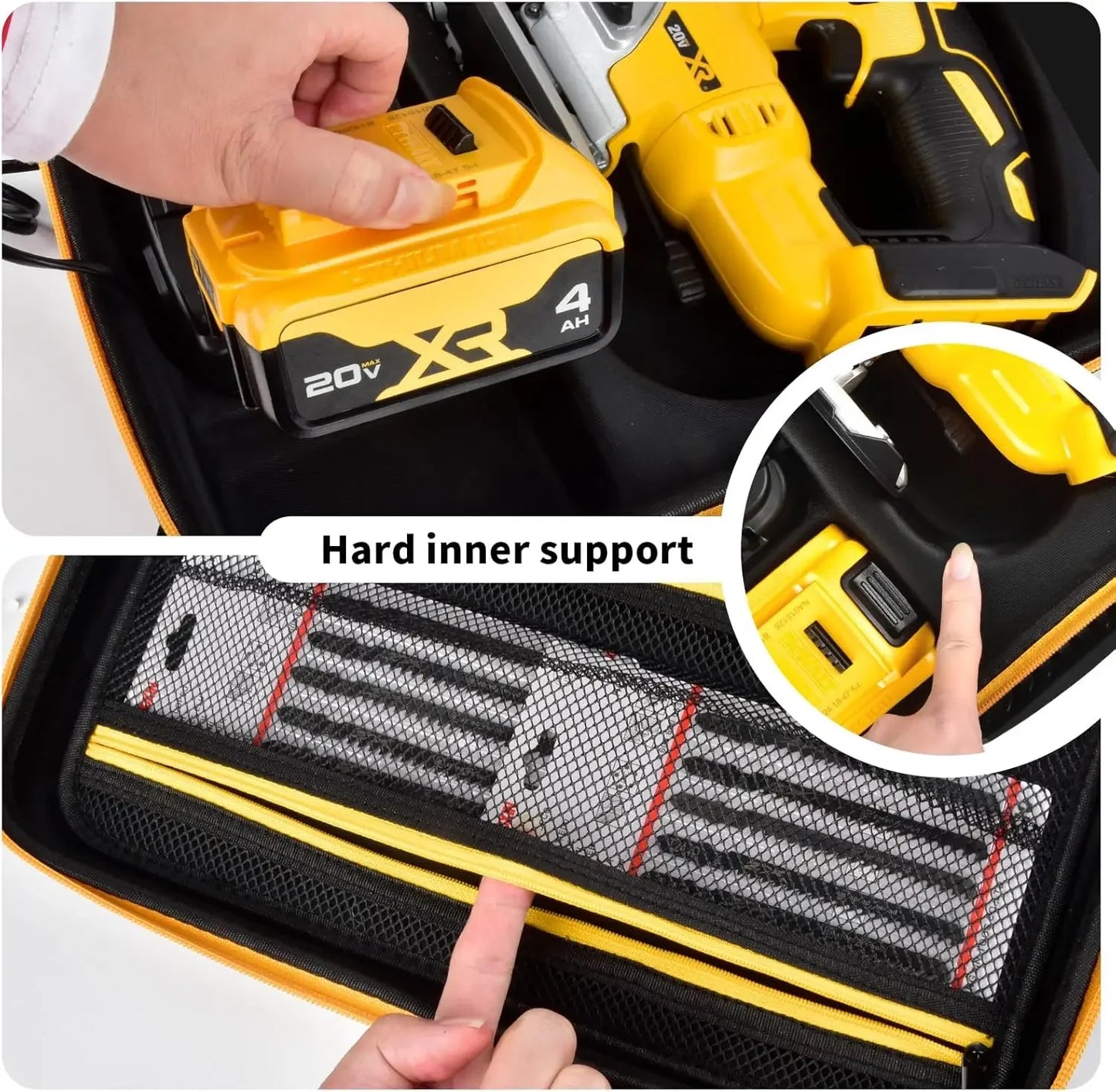 DEWALT 18V 20V XR Jig Saw DCS334B case- for DeWalt Jigsaw DCS334