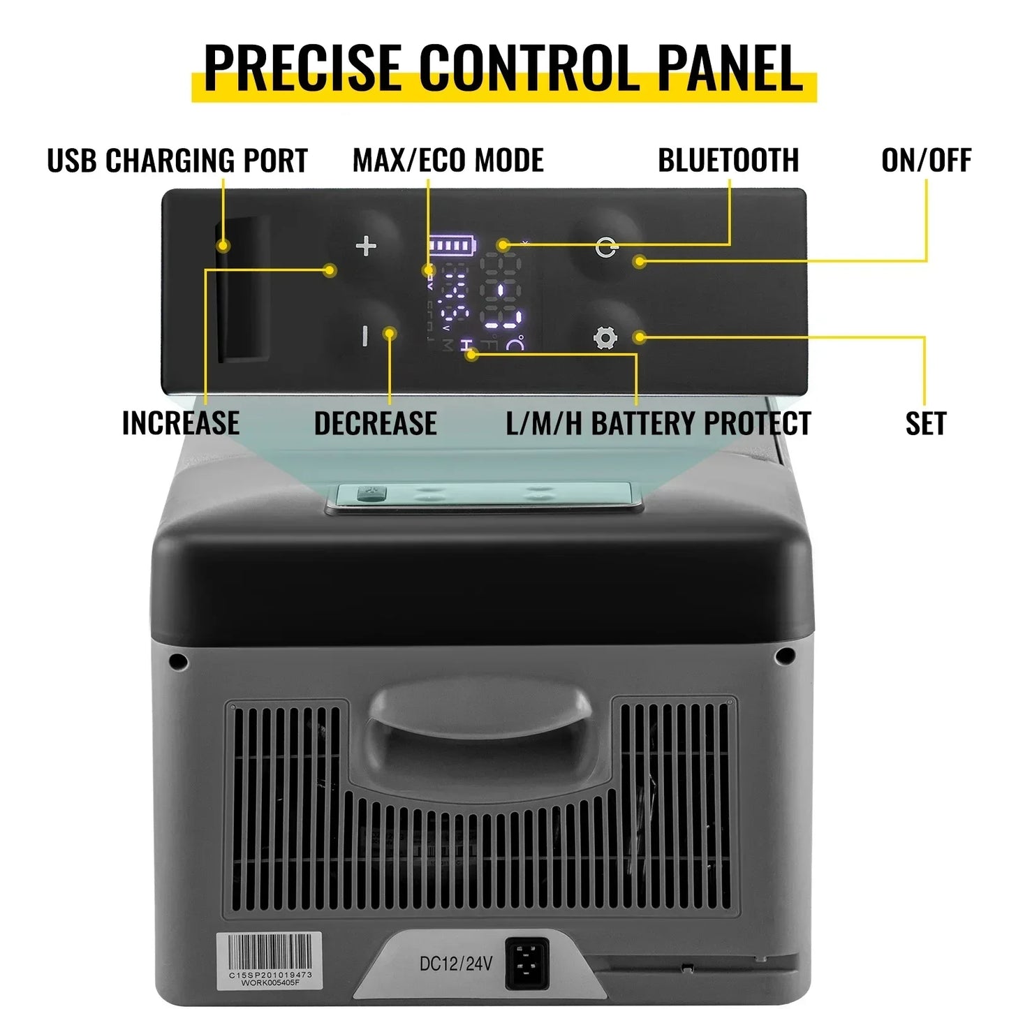15L car Refrigerator Cooler For Summer Portable Freezer Car Fridge Compressor 12V 70W For Home Travel Camping 220V Body Kit