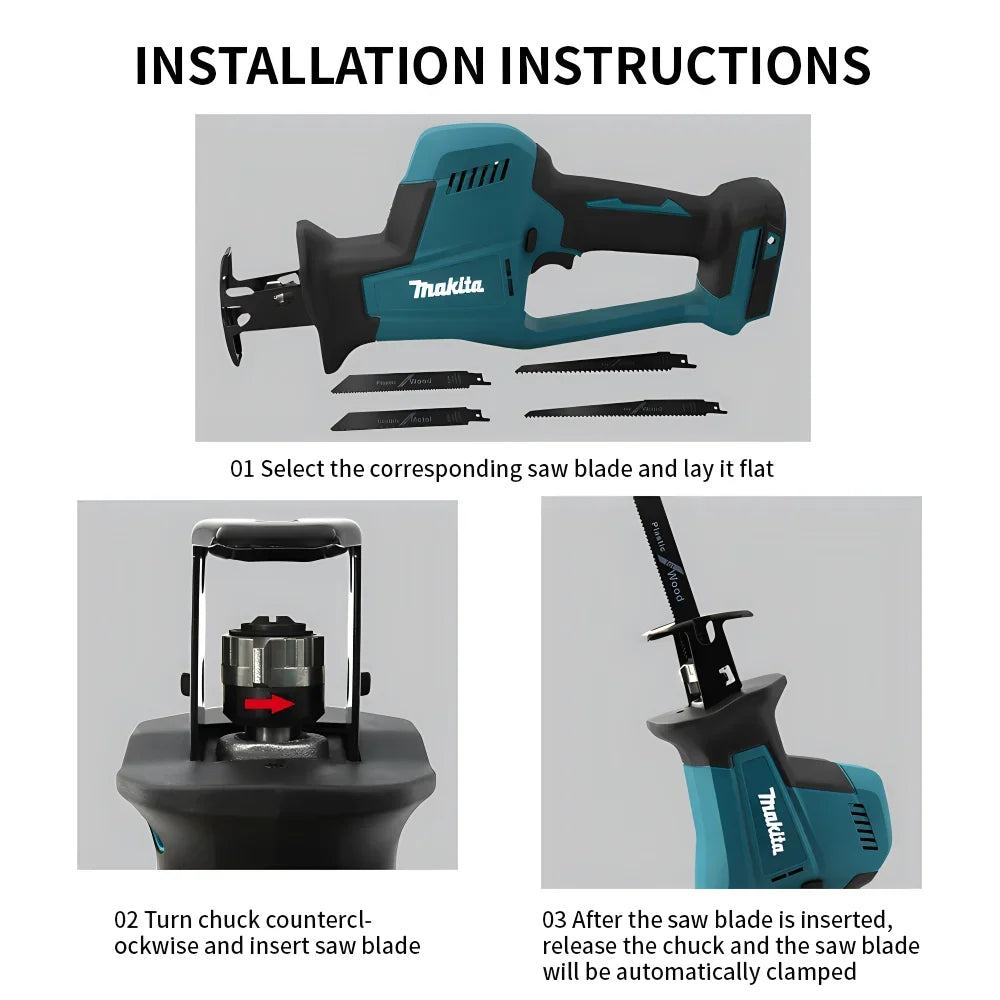 Makita DJR189 18V Reciprocating Saw- Tool only