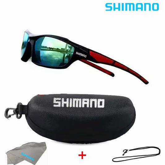 Shimano JV Men and Women Fishing Glasses, Outdoor Sports Sunglasses, Mountain and Road Cycling Glasses