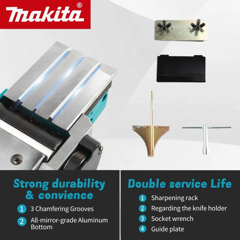 Makita 82mm 18V Handheld Electric Planer 15000RPM