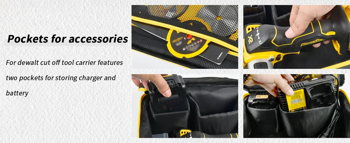 DEWALT case for 18V 20V MAX Cut Off Tool 3 in 1 Brushless (DCS438B)
