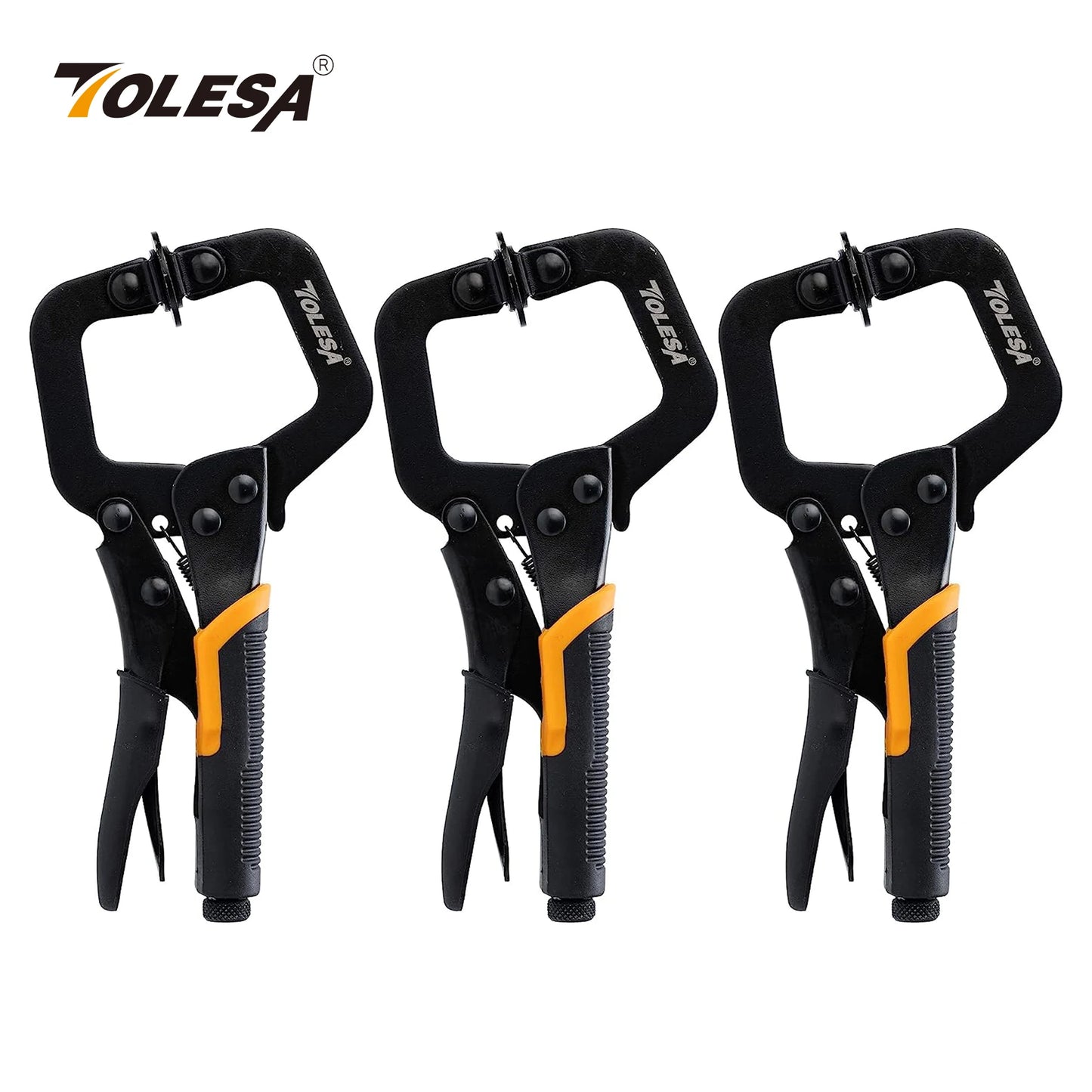 Tolesa AET1FC0601 Jig Face Clamp 3PK ā Flush Holding, Firm Grip