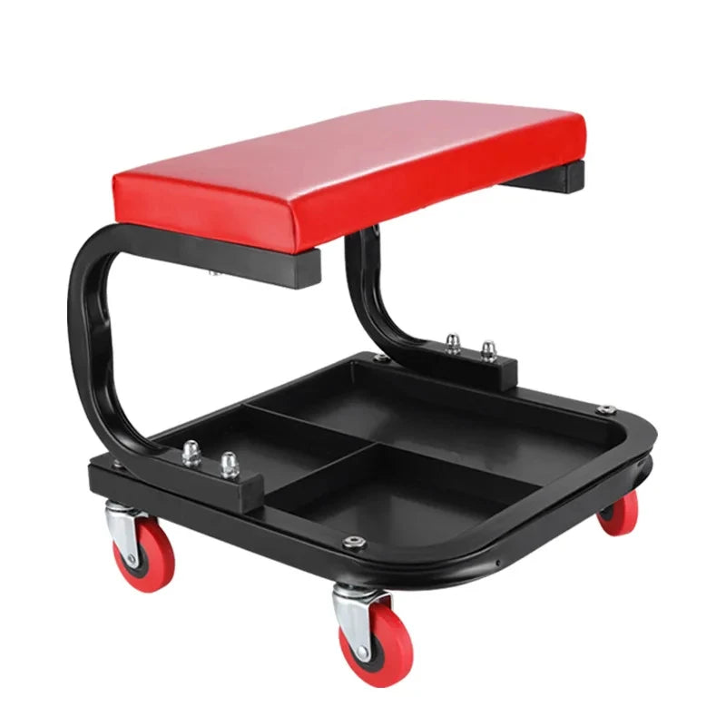Stool Automotive Machinery Workshop Tool tray Universal Auto Repair Bench Heavy-duty ToolBracket Roller Cart Toolbox WithTray
