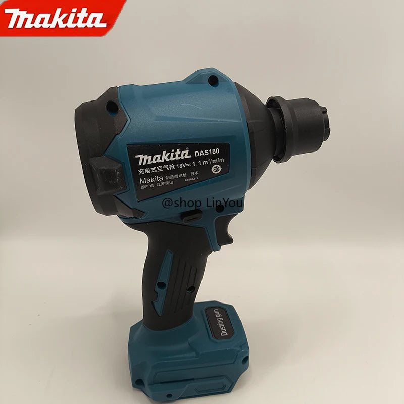 Makita 18v tools DAS180 high-power air dust removal gun for blowing dust in narrow spaces power tools